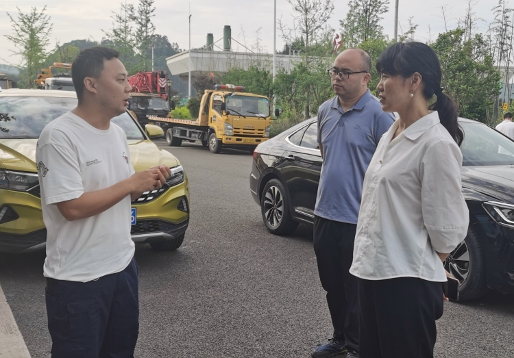 仁沐公司副总经理任小倩深入一线开展安全生产检查